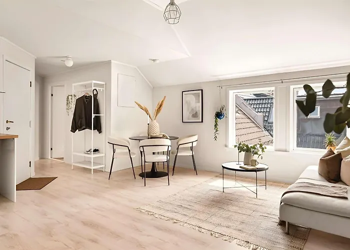 Modern In Charming Area Appartement Bergen